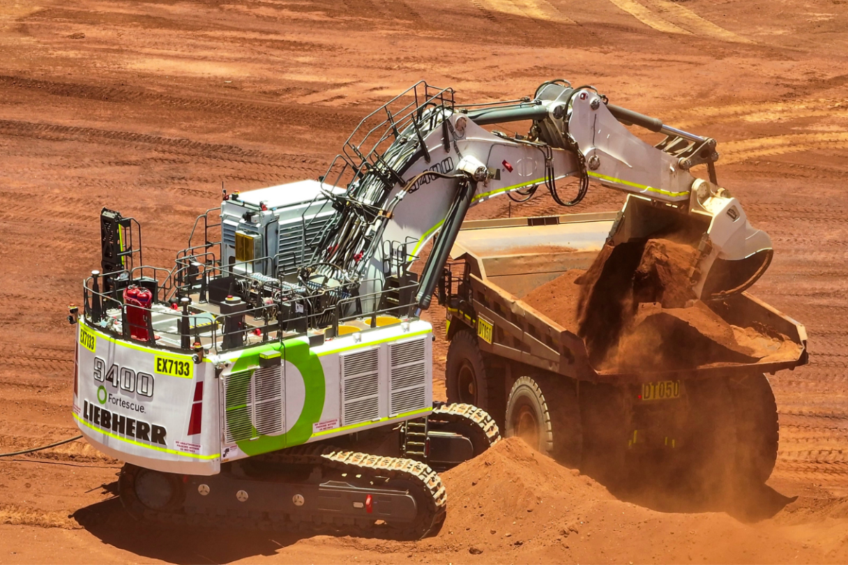 Electric excavators performing in Australian mining conditions