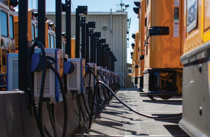 Electric machinery charging infrastructure