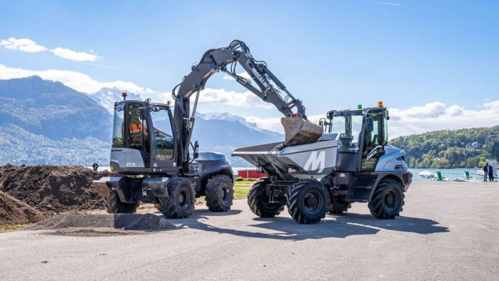 Mecalac electric construction machinery