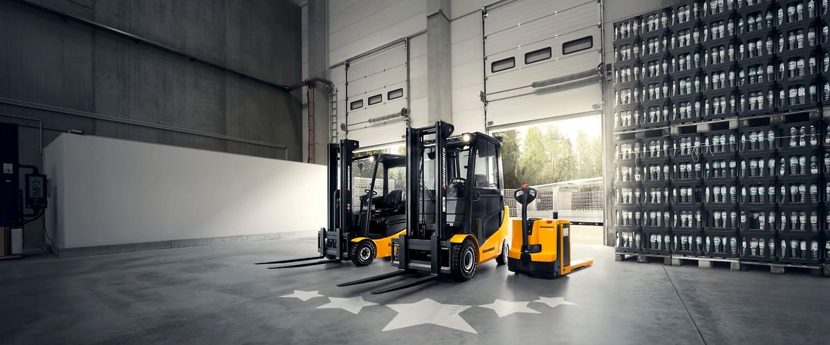 Forklifts and supply chain warehousing